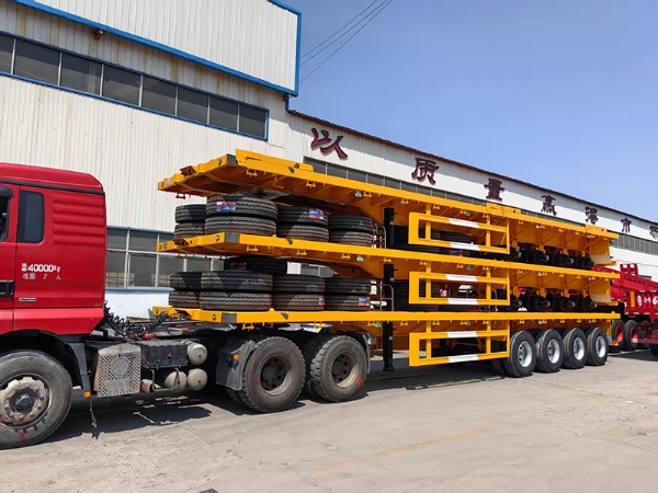 集裝箱平板運(yùn)輸車